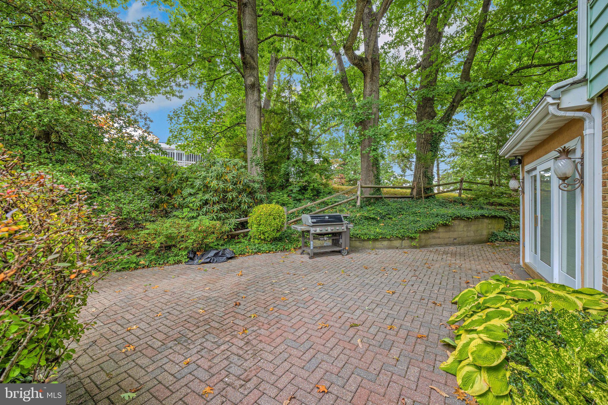 840 Hopkins Road Audubon, NJ 08106 - Photo 44 of 48 Brick Patio off of Eating Area View 1