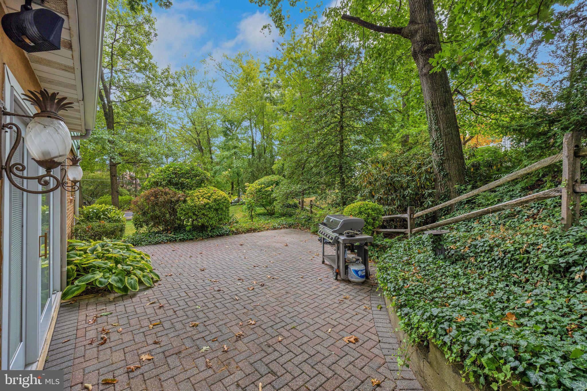 840 Hopkins Road Audubon, NJ 08106 - Photo 45 of 48 Brick Patio off of Eating Area View 2