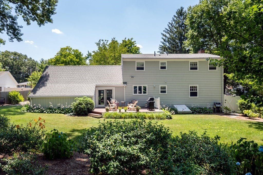 17 Winthrop Road Hingham, MA 02043 - Photo 22 of 27 a view of a house with a yard
