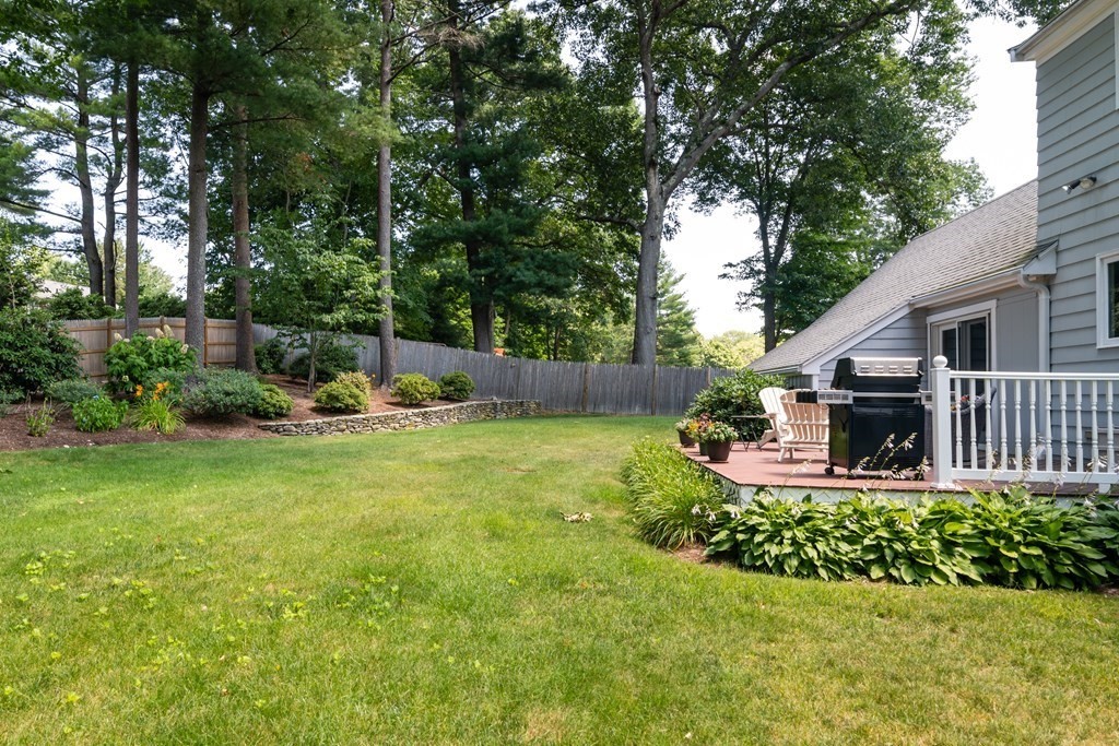 17 Winthrop Road Hingham, MA 02043 - Photo 24 of 27 a view of a house with backyard and sitting area