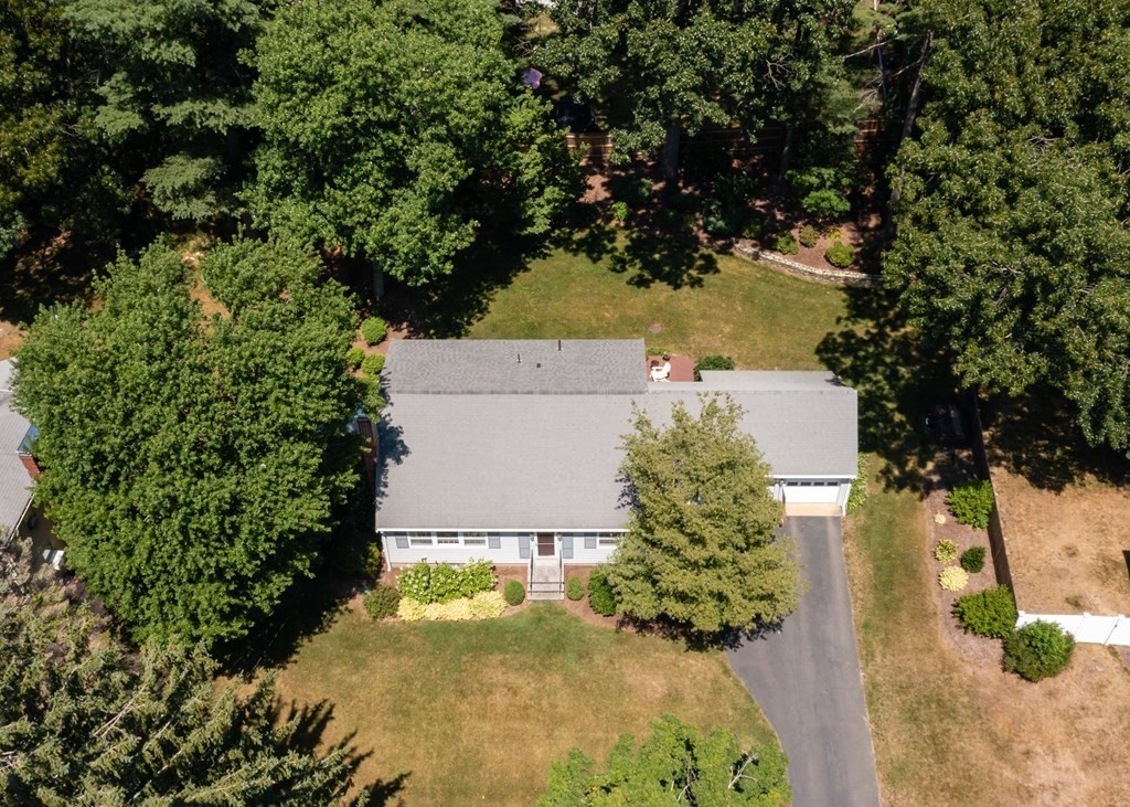 17 Winthrop Road Hingham, MA 02043 - Photo 25 of 27 an aerial view of a residential houses with yard