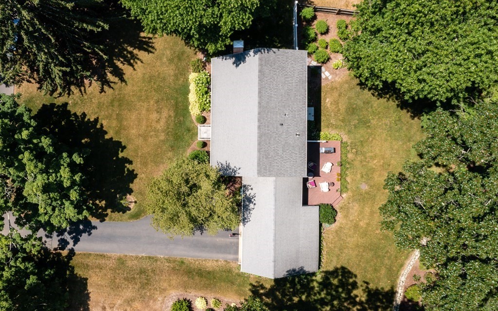 17 Winthrop Road Hingham, MA 02043 - Photo 27 of 27 an aerial view of residential houses with trees