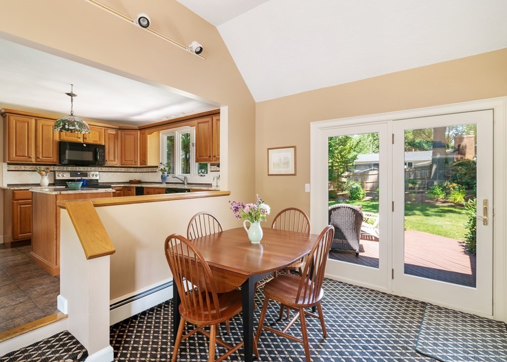 17 Winthrop Road Hingham, MA 02043 - Photo 5 of 27 a view of a dining room with furniture window and outside view