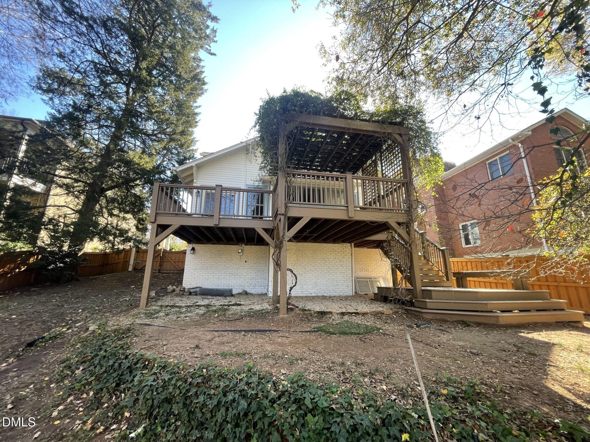 313 Calvin Road Raleigh, NC 27605 - Photo 28 of 39 a house view with a outdoor space