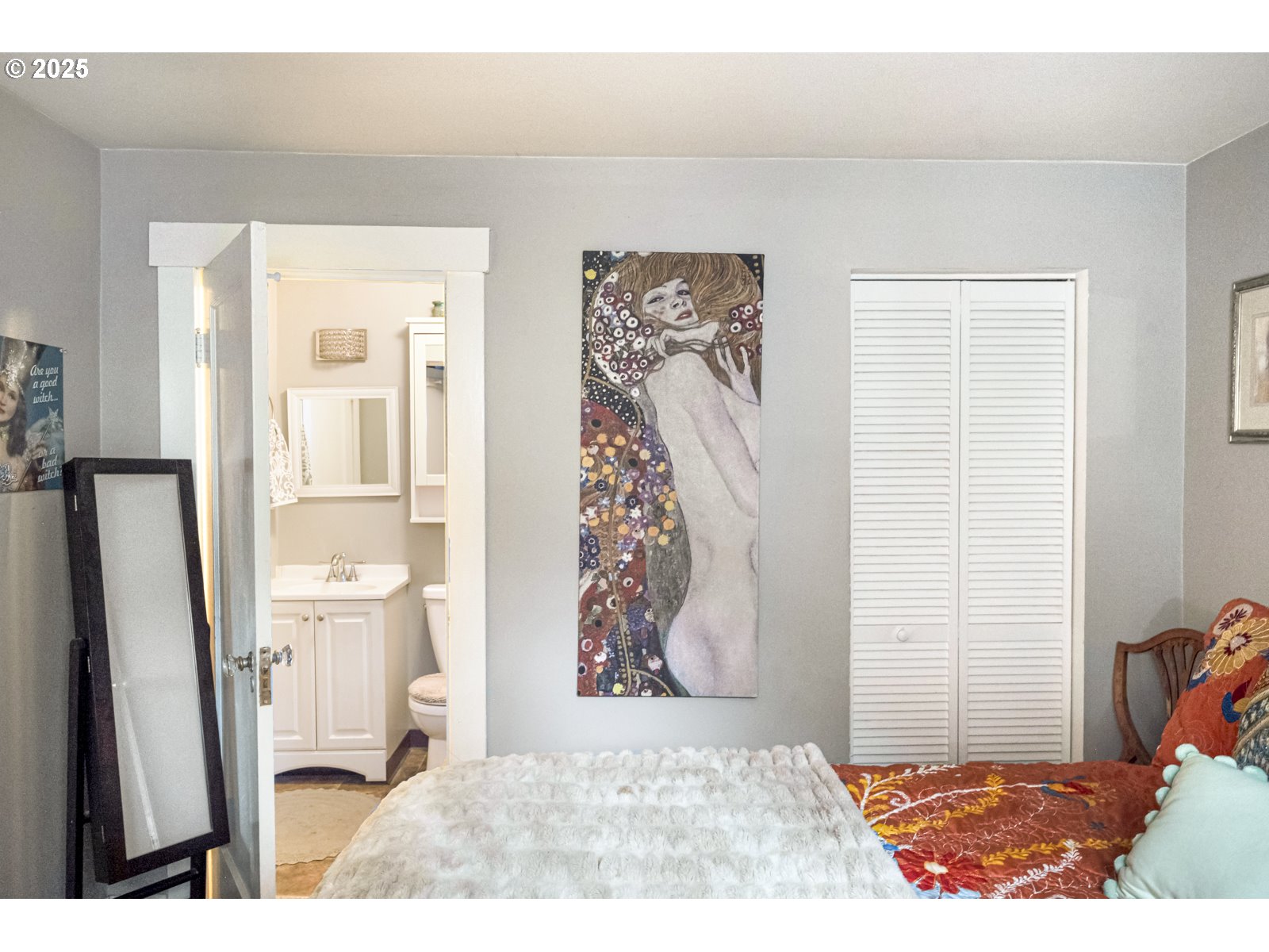 6125 Southeast 138th Place Portland, OR 97236 - Photo 18 of 32 a bedroom with a bed and a window