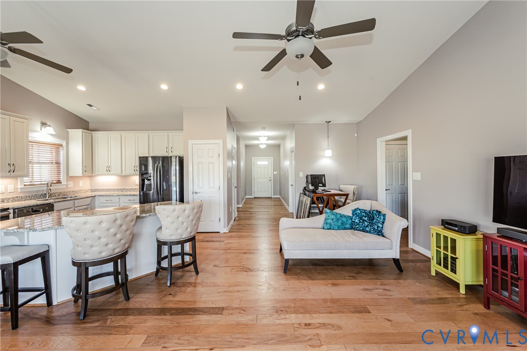 7622 Settlers Ridge Court Henrico, VA 23231 - Photo 15 of 43 a living room with furniture and a flat screen tv