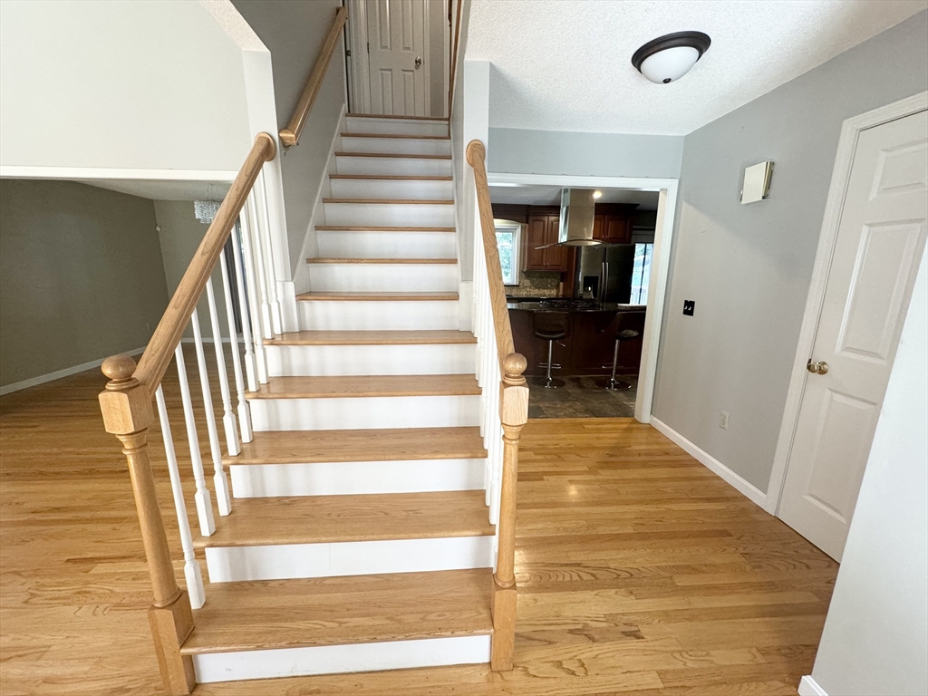 28 Cara Lane Springfield, MA 01028 - Photo 6 of 22 a view of entryway and hall with wooden floor