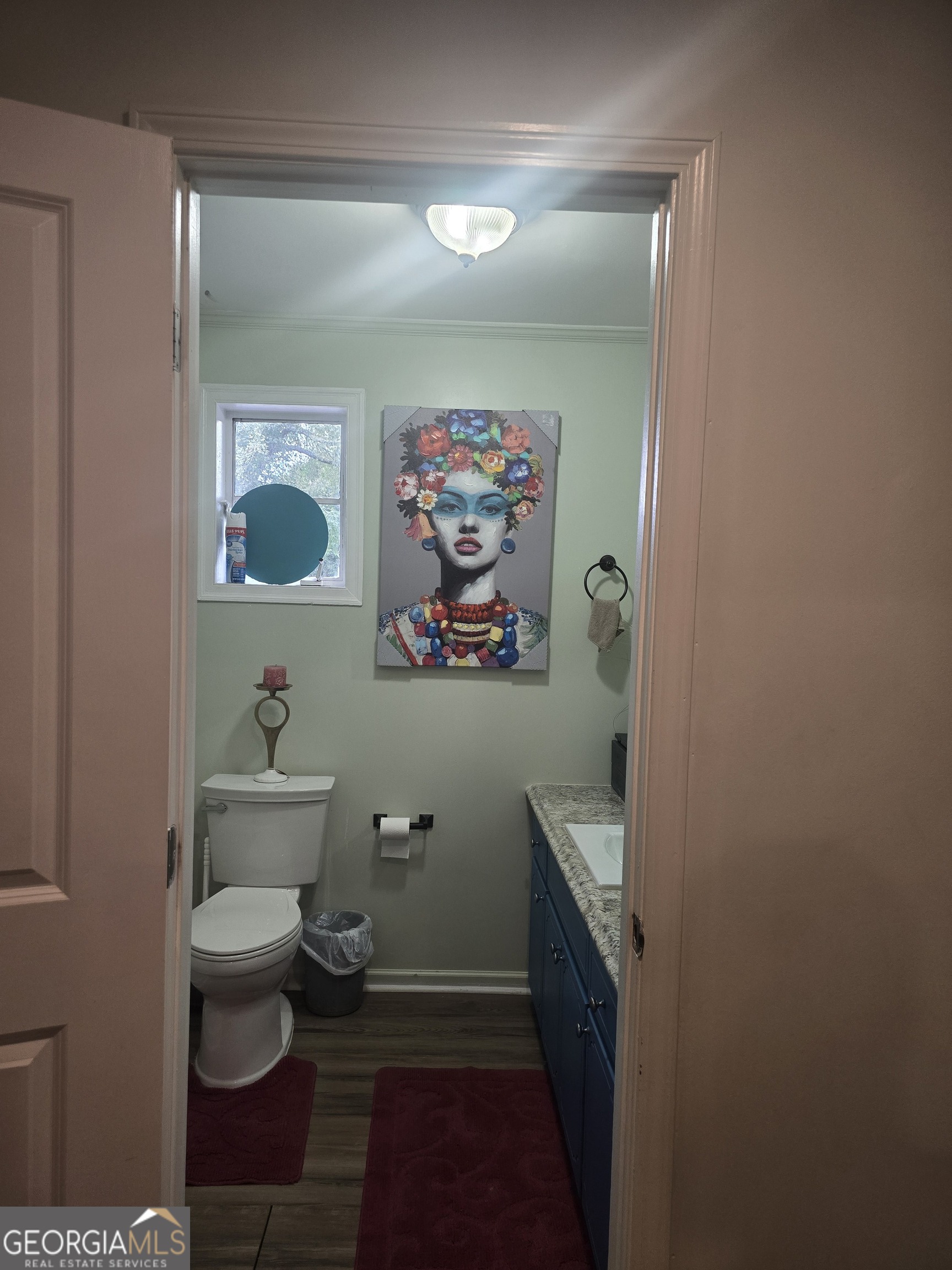 406 Pinelea Road Griffin, GA 30223 - Photo 22 of 53 a bathroom with a toilet and a shower