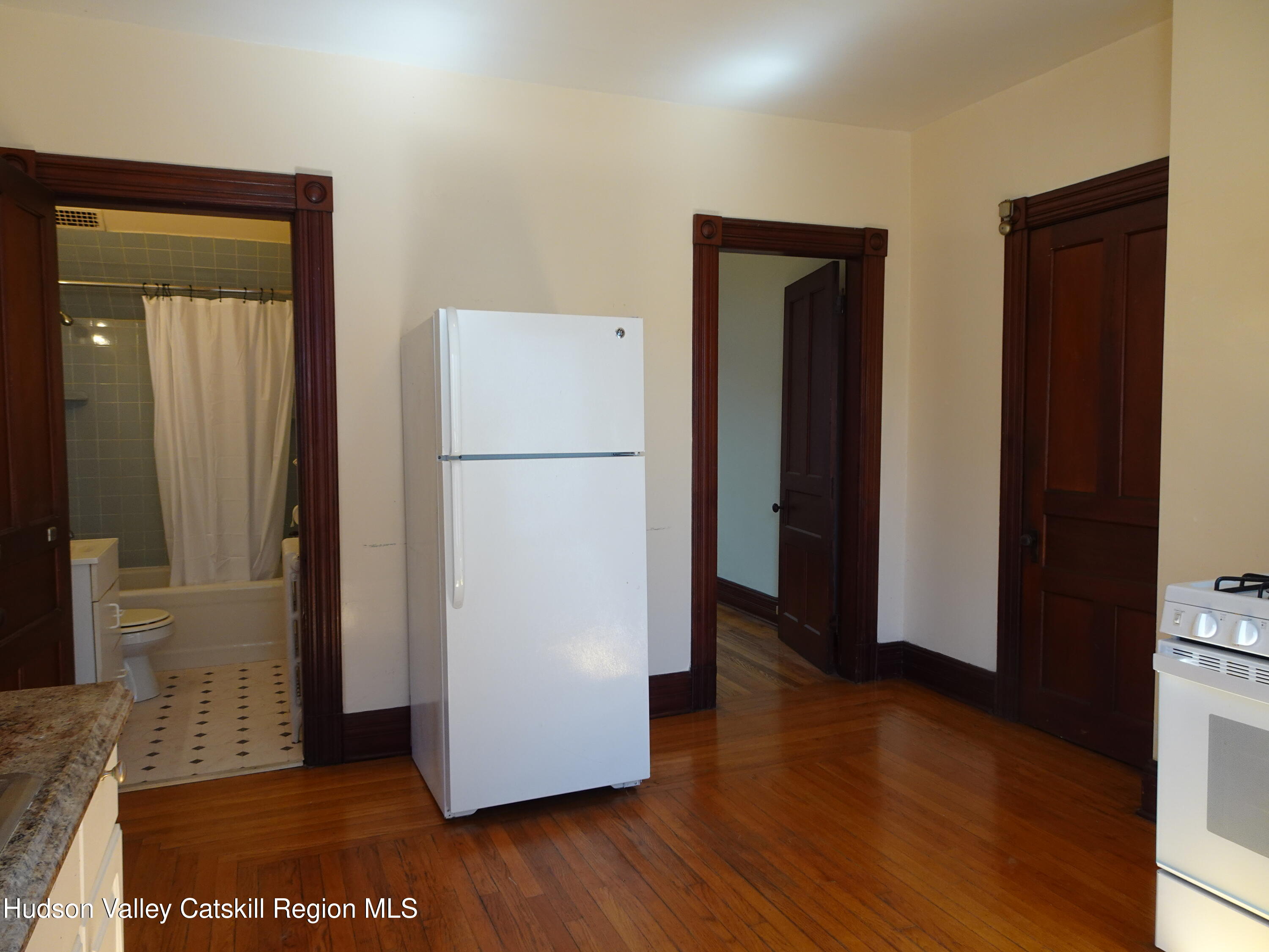 32-34 8th Street, Unit 1 Hudson, NY 12534 - Photo 9 of 14 a view of walk in closet with wooden floor
