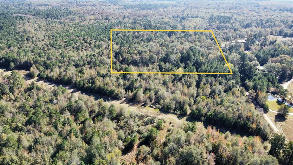 0 Eason Rodessa, LA 71069 - Photo 4 of 5 Aerial view of property's location featuring a forest and property boundaries highlighted