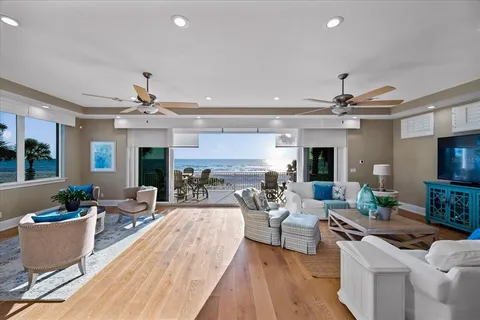 a workspace with furniture