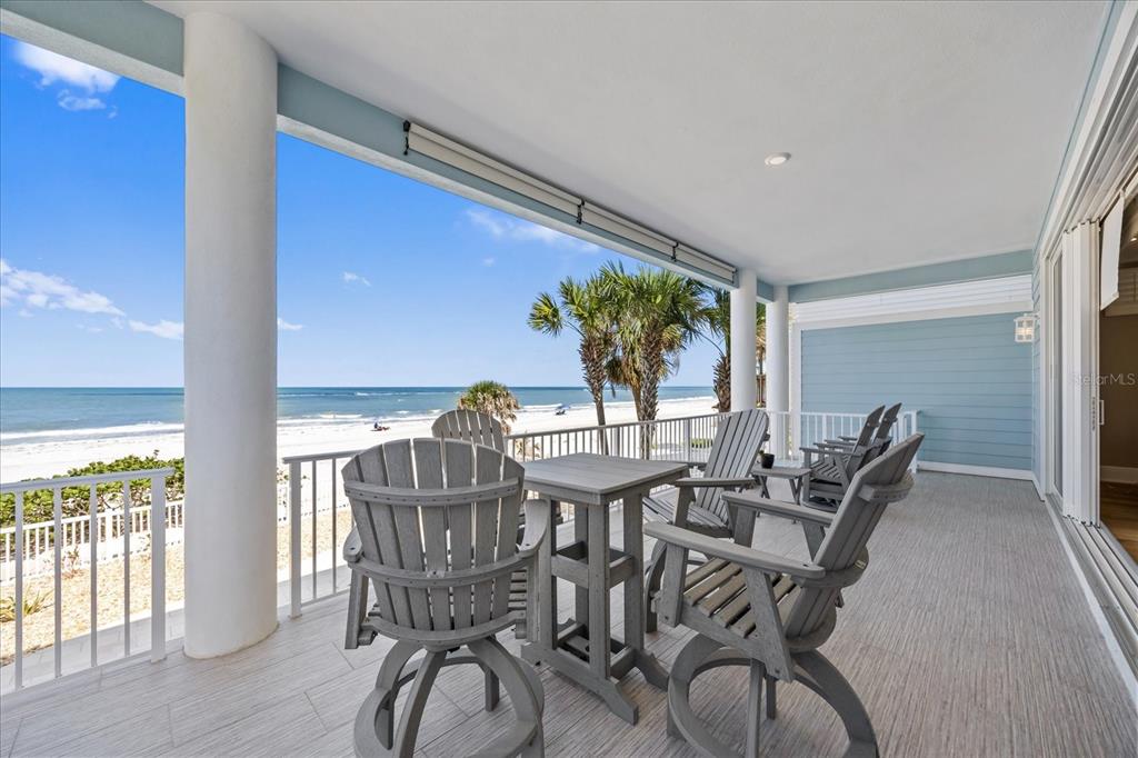 2 Gulf Boulevard Indian Rocks Beach, FL 33785 - Photo 29 of 79 a view of a dining room with furniture window and outside view