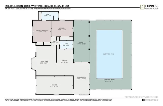 $4,500 | 250 Arlington Road, West Palm Beach, FL 33405