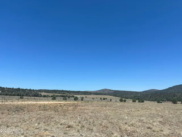 a view of large lake and mountain view
