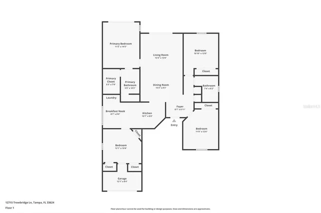 $2,495 | 12715 Trowbridge Lane, Tampa, FL 33624