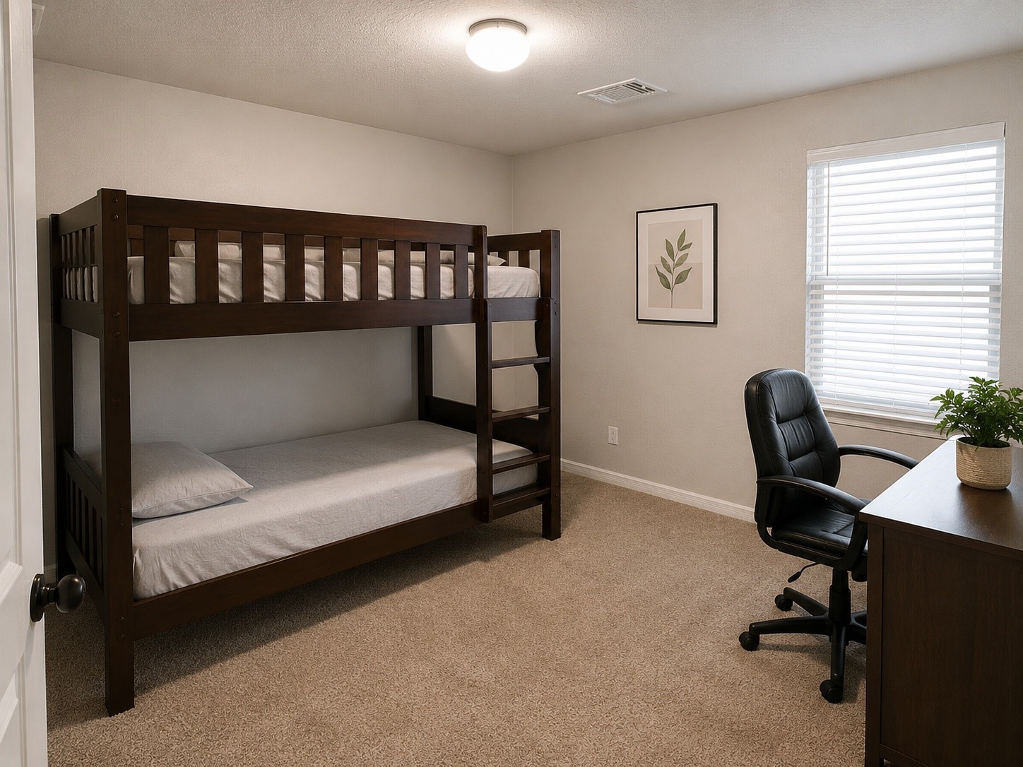 1058 Ranch Oak Drive Houston, TX 77073 - Photo 20 of 27 Comfortable secondary bedroom.