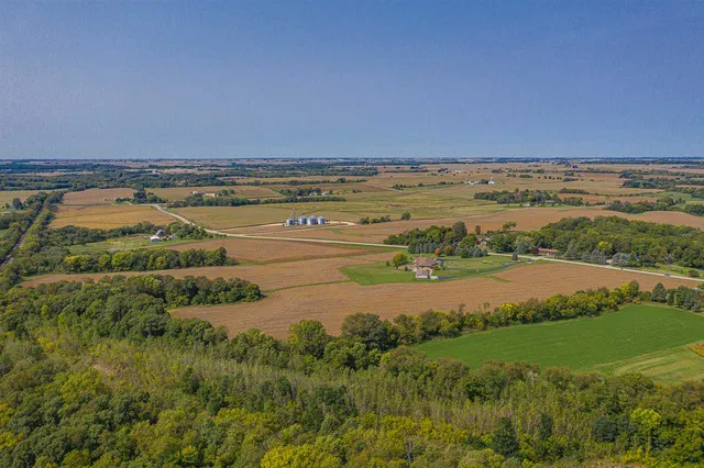 a view of an ocean and beach