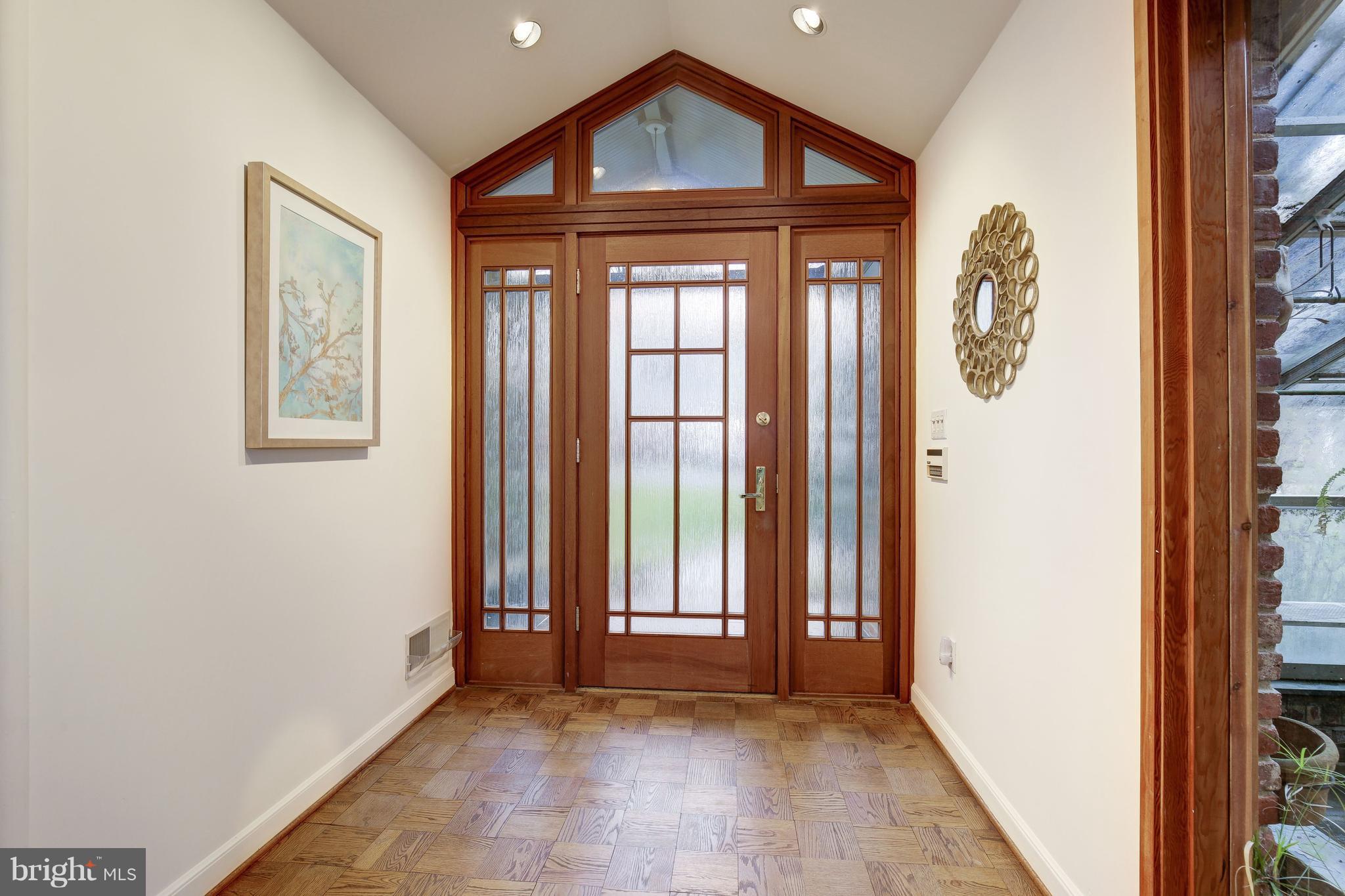 5827 Conway Road Bethesda, MD 20817 - Photo 3 of 32 Architectural detail starts at the front door