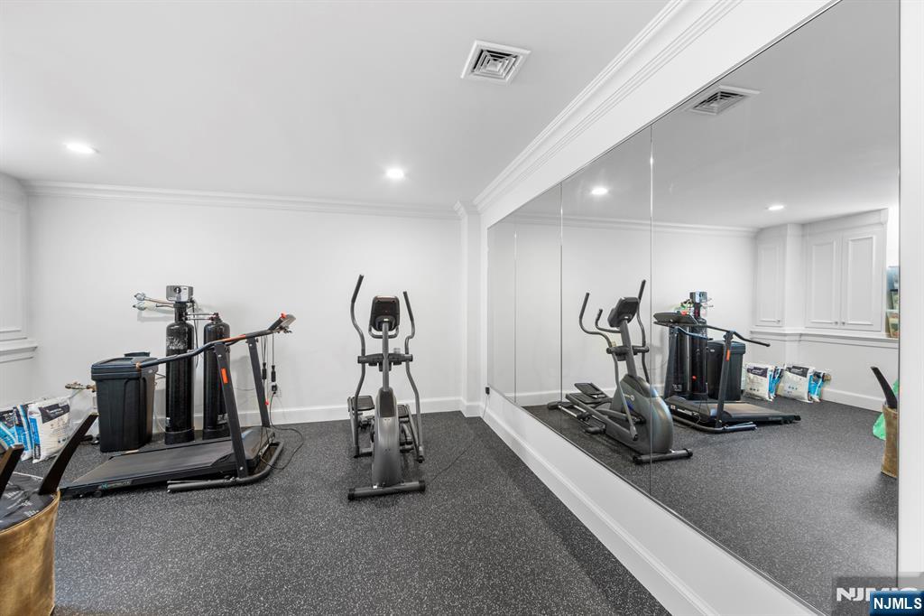199 Whitman Street Haworth, NJ 07641 - Photo 42 of 50 a view of a room with gym equipment