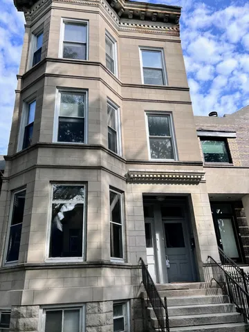 a building with glass windows