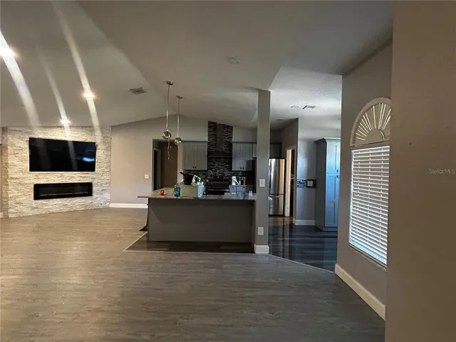 a view of a small space