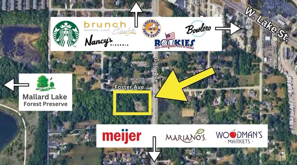 $450,000 | Lot Foster Foster Avenue, Bloomingdale, IL 60108