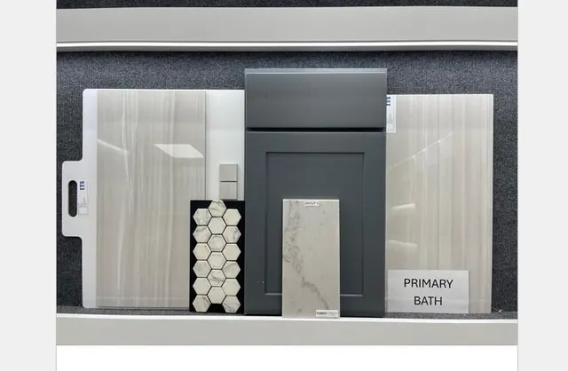 a picture of a room with a fireplace and cabinet