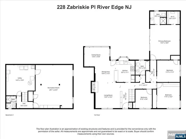 $750,000 | 228 Zabriskie Place, River Edge, NJ 07661