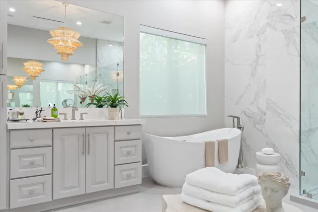 a view of a porch in front of house