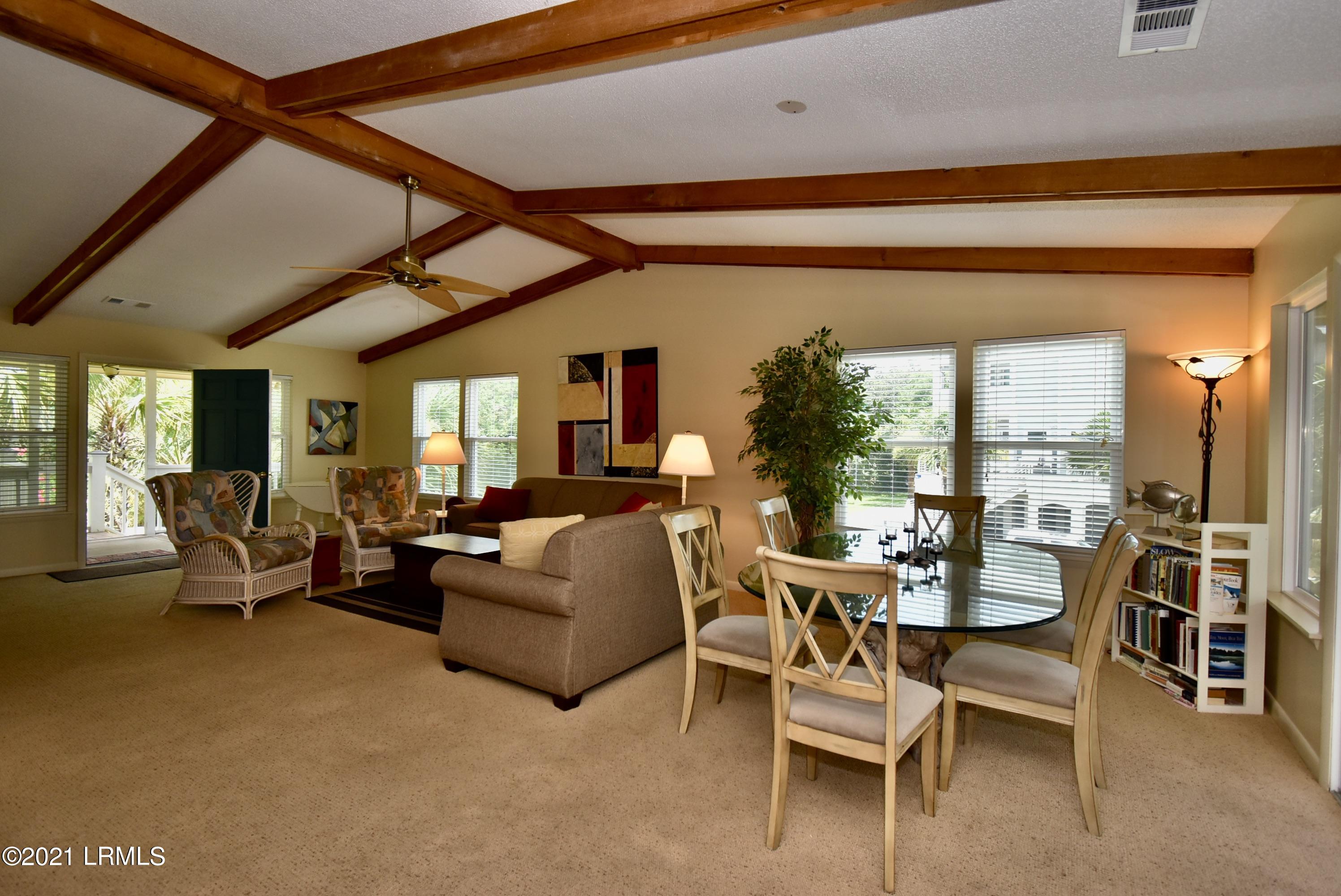 719 Pompano Road Fripp Island, SC 29920 - Photo 7 of 23 Spacious family room