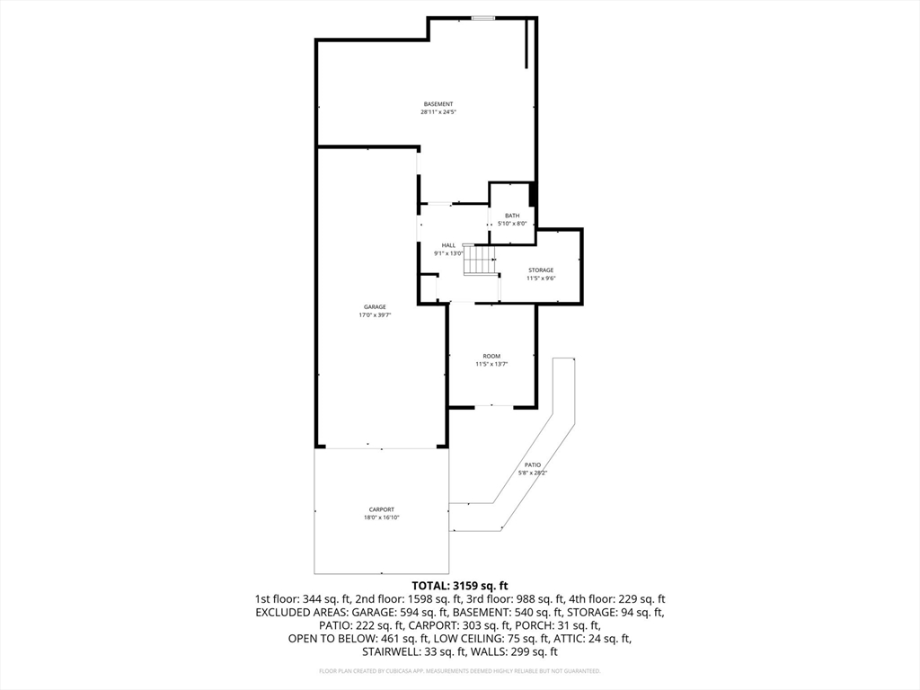 10 Deer Path Lane, Unit 10 Reading, MA 01867 - Photo 21 of 23 a picture of floor plan
