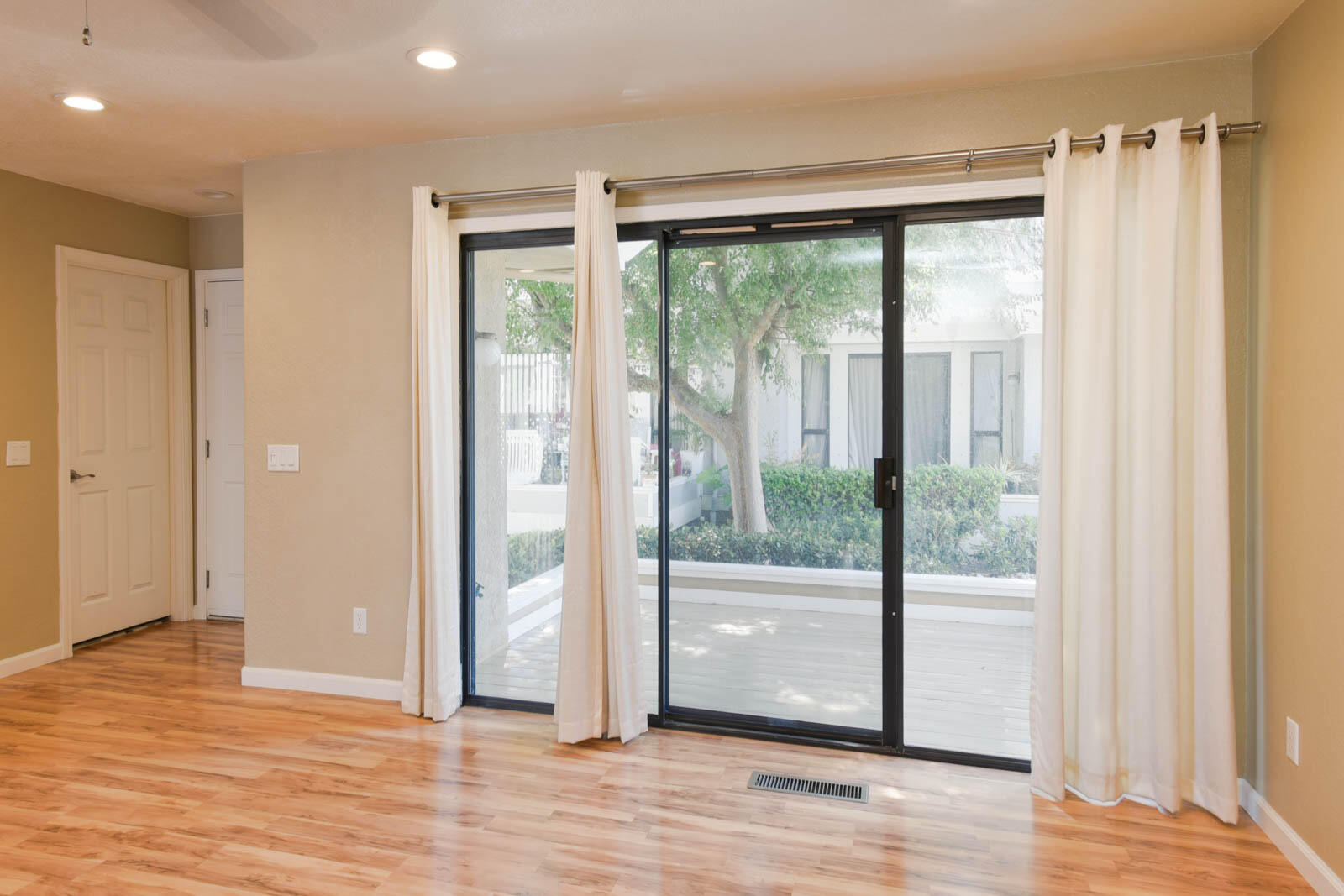 278 South Seneca Circle, Unit 47 Anaheim, CA 92805 - Photo 24 of 29 a view of entryway with wooden floor and door
