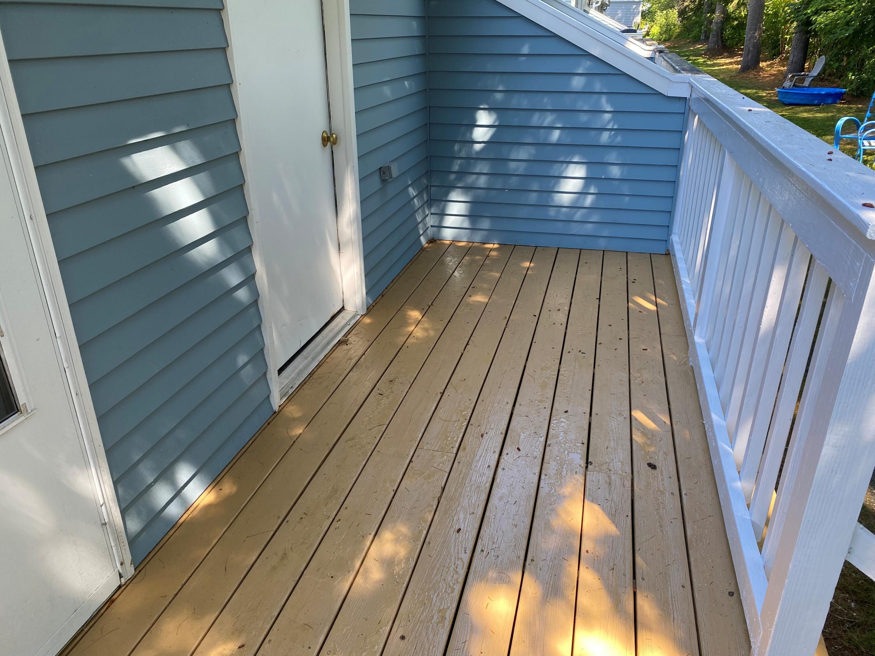 61 Misty Harbor Drive, Unit B8 Winter Harbor, ME 04693 - Photo 5 of 21 Back Deck