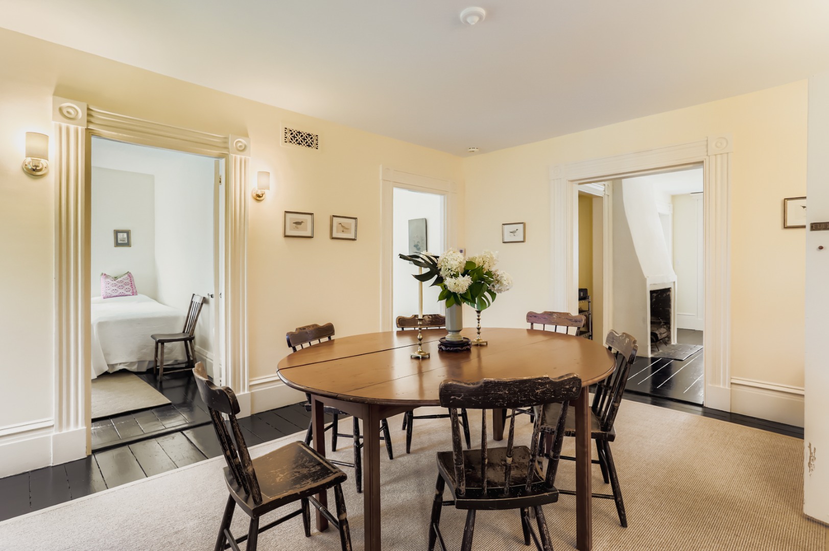 27 Spring Street Vineyard Haven, MA 02568 - Photo 33 of 59 a view of a dining room with furniture and wooden floor
