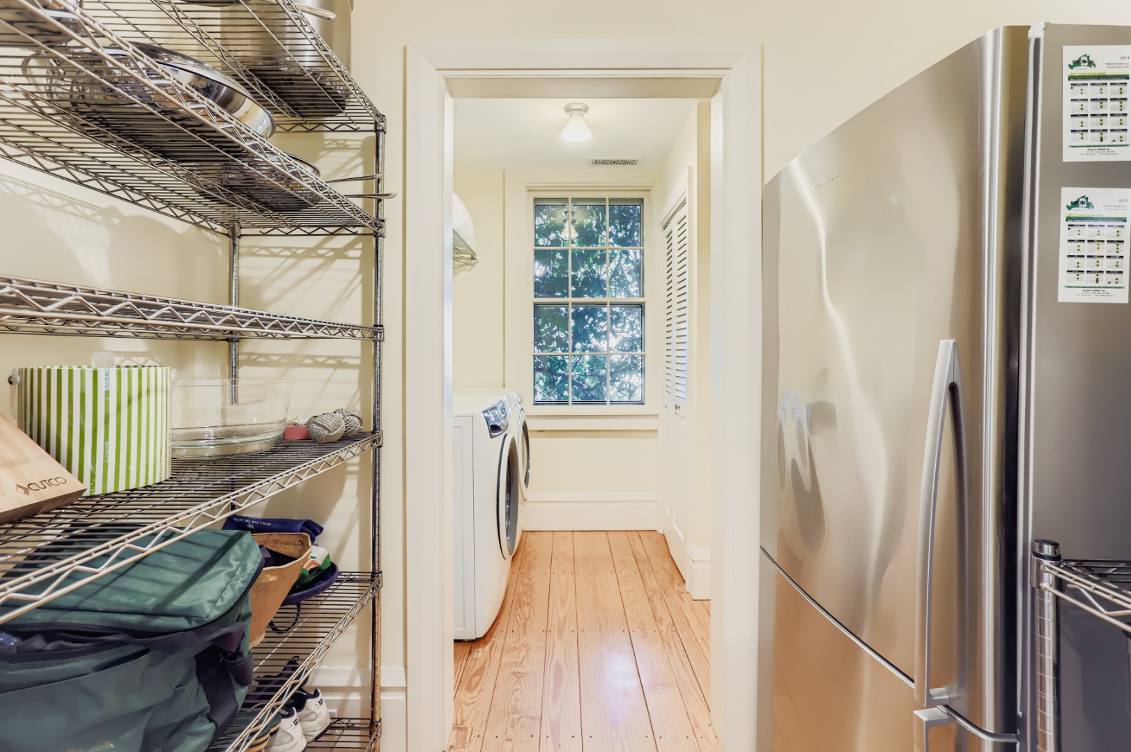27 Spring Street Vineyard Haven, MA 02568 - Photo 51 of 59 a view of a balcony with wooden floor and door