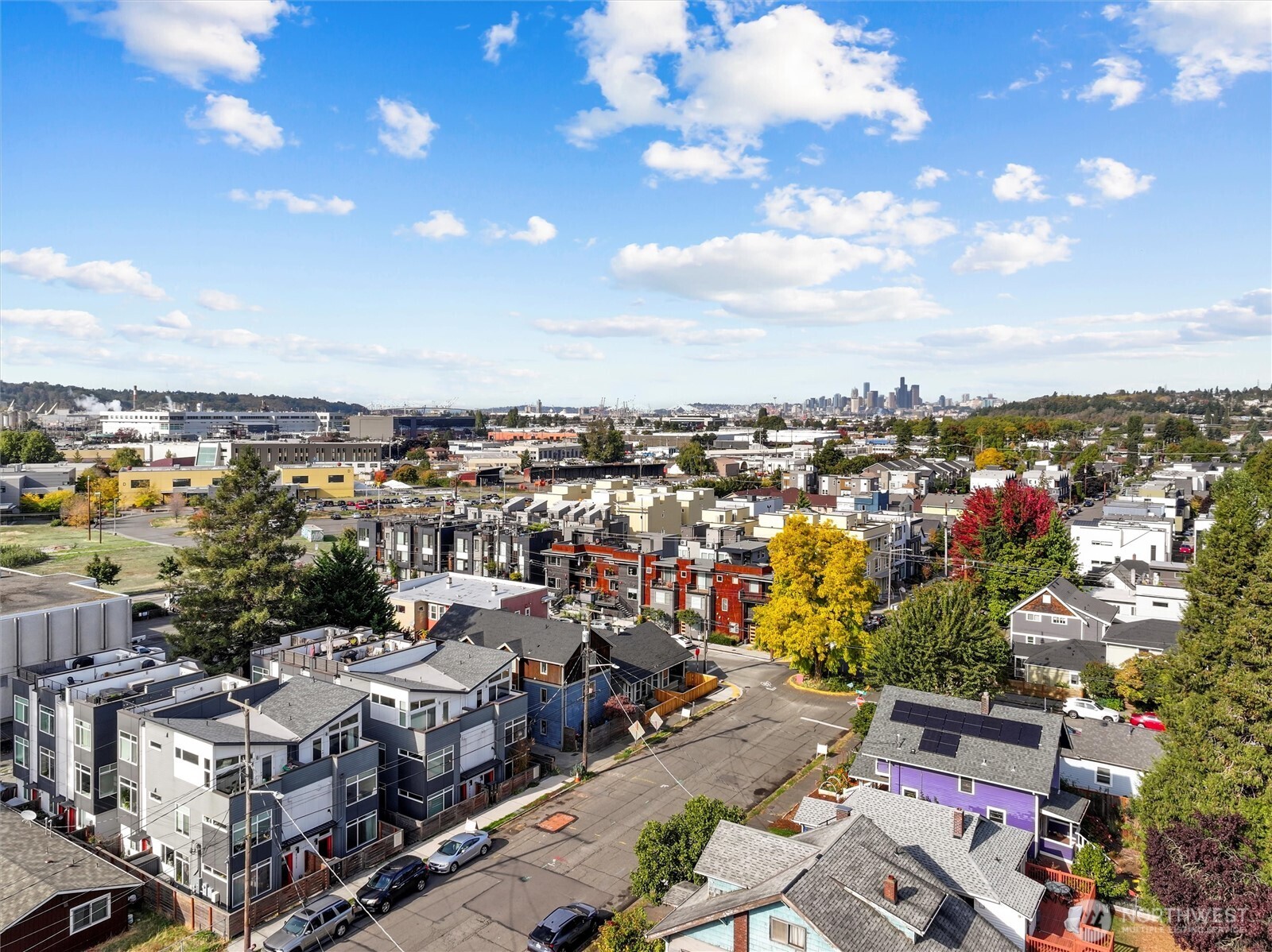 6917 Carleton Avenue South, Unit B Seattle, WA 98108 - Photo 25 of 25 an aerial view of a city