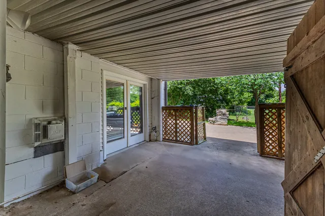 a car parked in front of a house