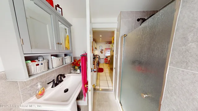 a room with storage and utility