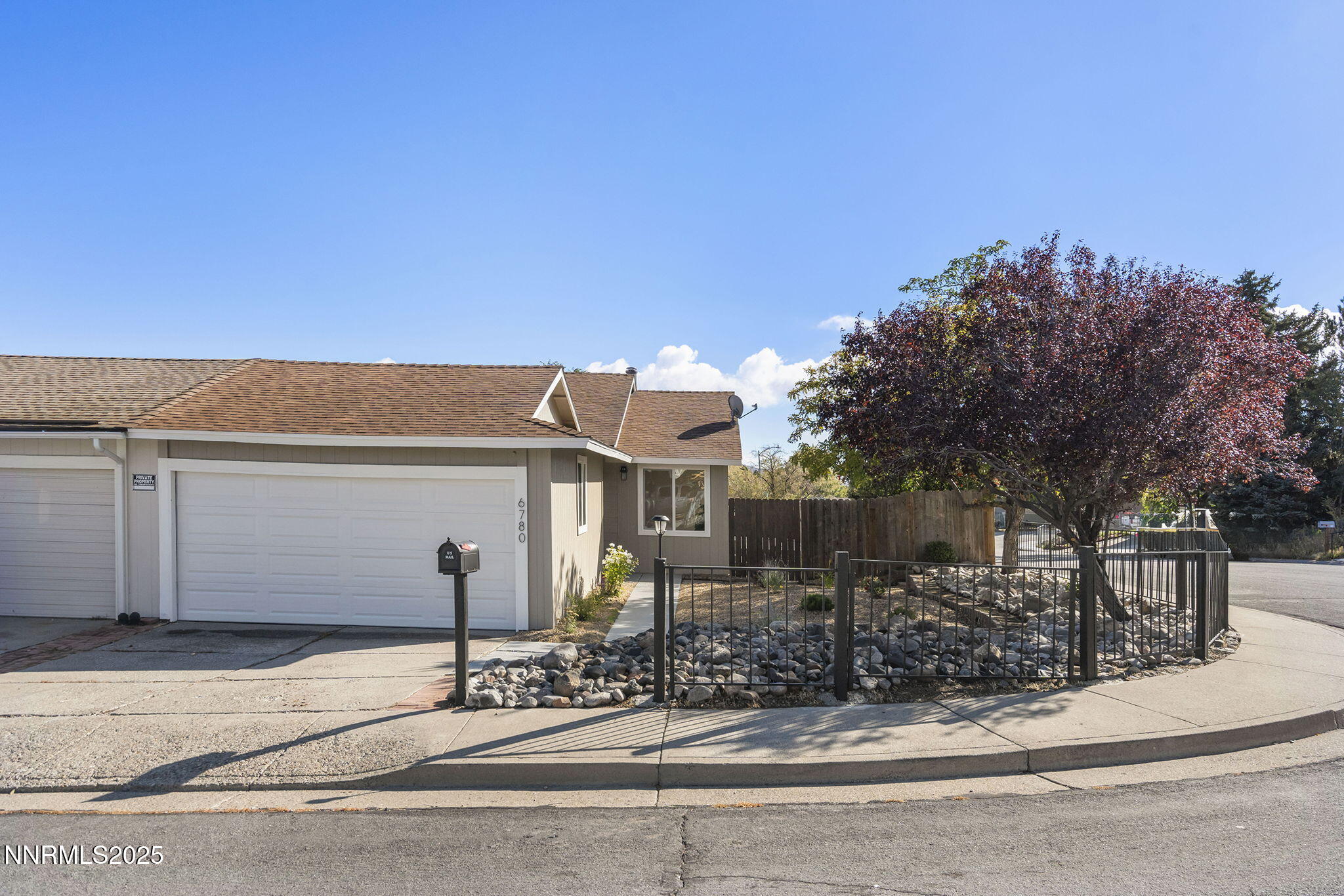 6780 Flower Street, Unit FENCED CORNER LOT Reno, NV 89506 - Photo 31 of 31 Exterior Garage