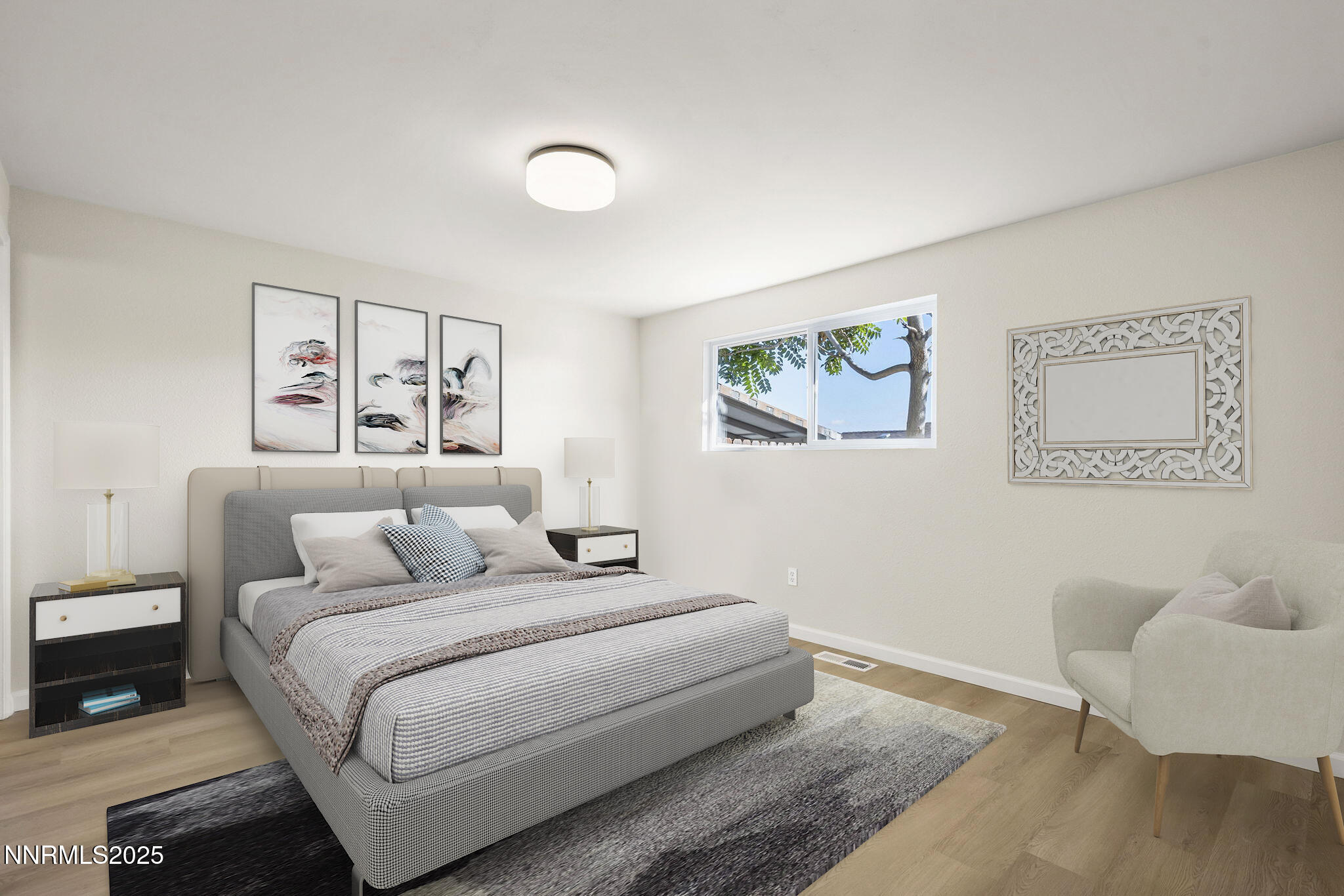 6780 Flower Street, Unit FENCED CORNER LOT Reno, NV 89506 - Photo 10 of 31 Virtually Staged Primary Bedroom