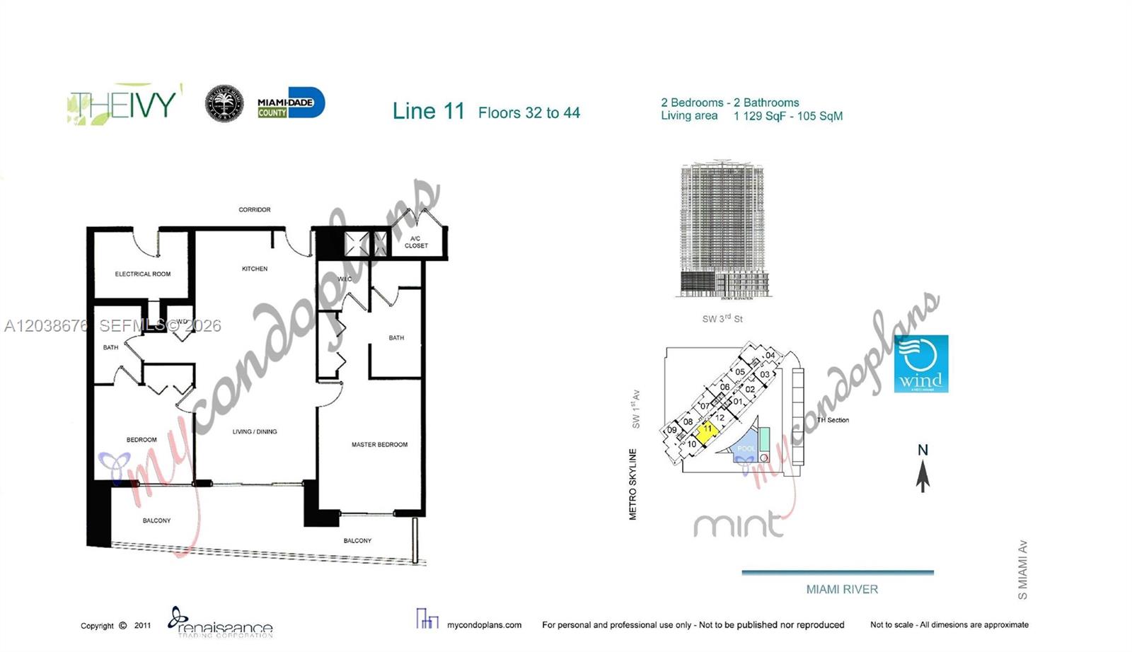90 Southwest 3rd Street, Unit 4311 Miami, FL 33130 - Photo 13 of 33