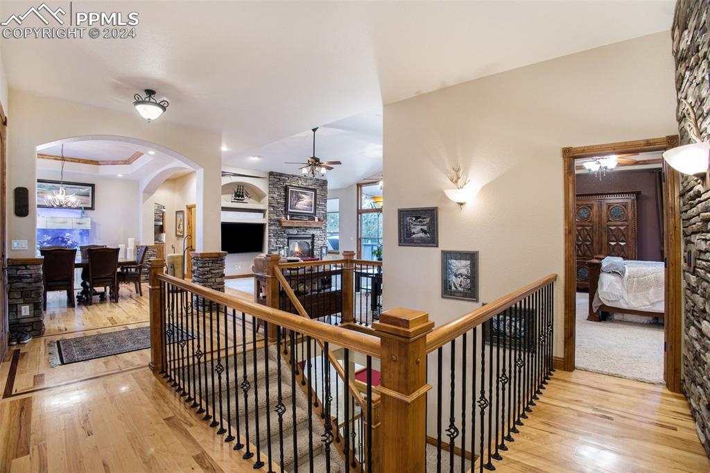 11628 Shaugnessy Road Colorado Springs, CO 80908 - Photo 8 of 50 a view of a hallway with seating area