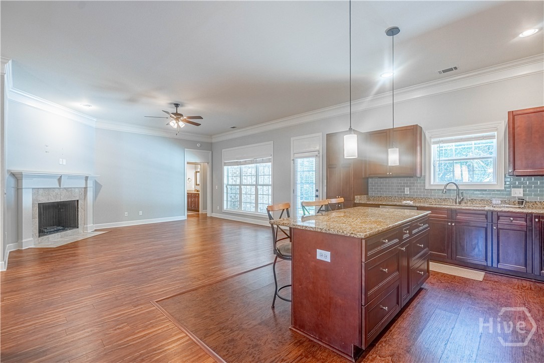 148 Sweetwater Circle Rincon, GA 31326 - Photo 20 of 62 Open Kitchen Living Room