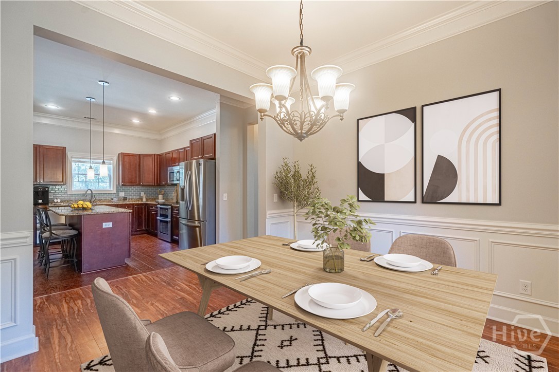 148 Sweetwater Circle Rincon, GA 31326 - Photo 4 of 56 Virtual staged Dining