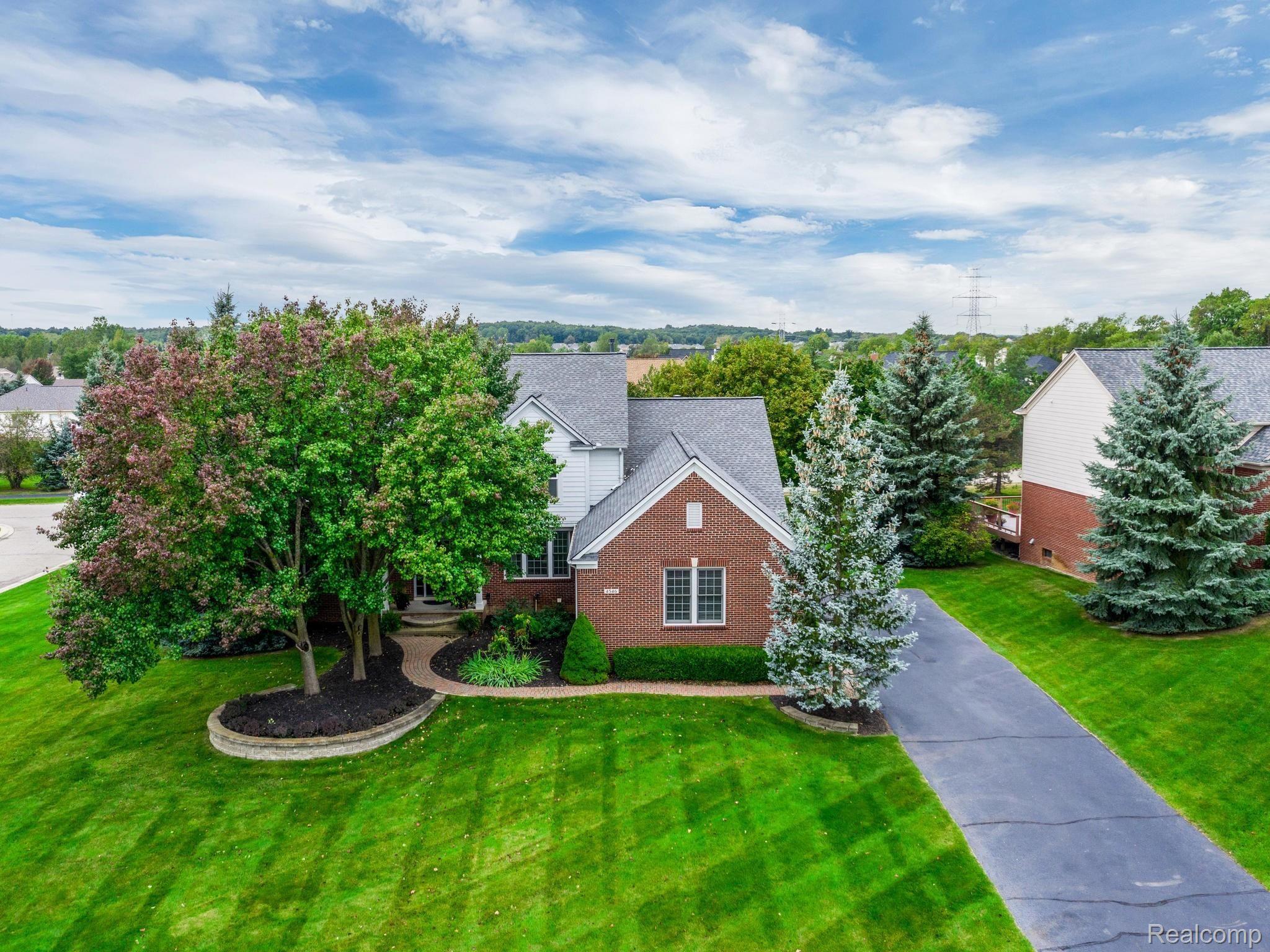 4546 Woodcliff Court Rochester, MI 48306 - Photo 1 of 43 Front Aerial View