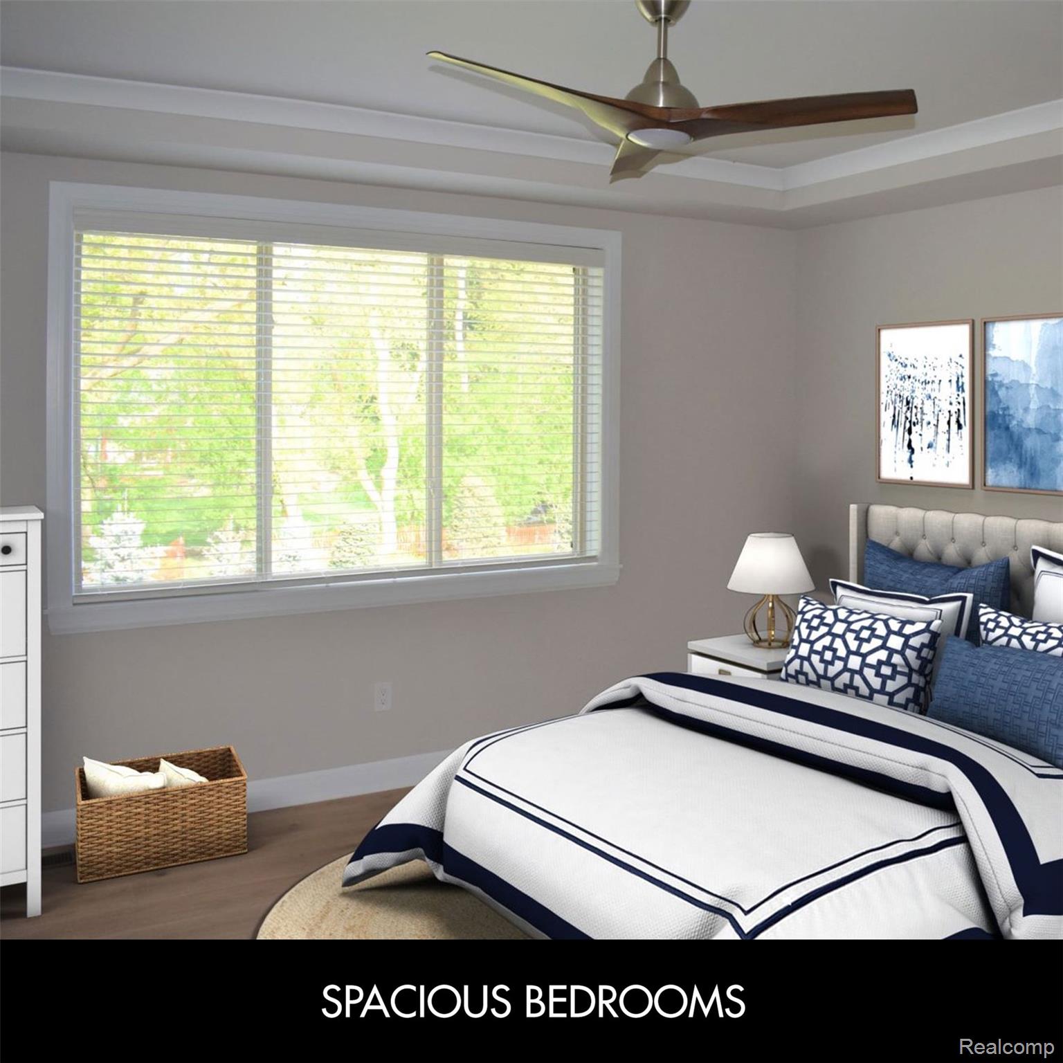 1395 Rochdale Court Rochester, MI 48309 - Photo 6 of 14 Virtually Staged Bedroom
