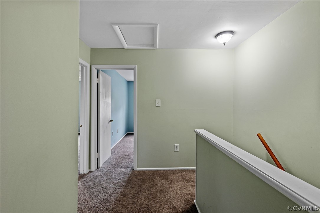 1413 Ransco Road North Chesterfield, VA 23235 - Photo 16 of 24 a view of a hallway with closet