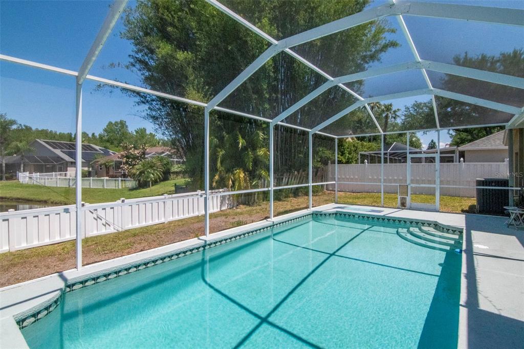 19103 Wind Dancer Street Lutz, FL 33558 - Photo 34 of 41 a view of outdoor space with swimming pool