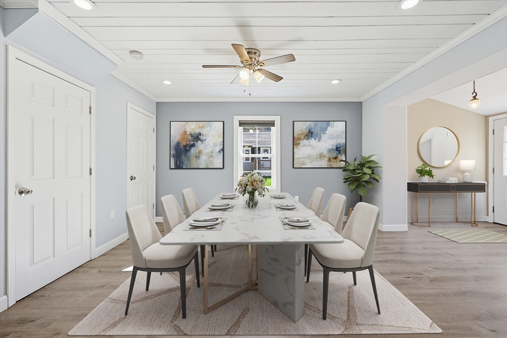 44 Clark Street Spencer, MA 01562 - Photo 7 of 41 a view of a dining room with furniture
