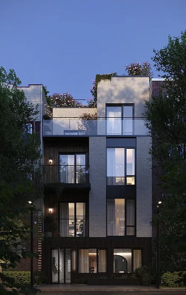 204 Withers Street, Unit 3A Brooklyn, NY 11211 - Photo 12 of 13 a view of a building with a lot of windows